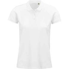 Sol's Women's Planet Organic Polo Shirt - White