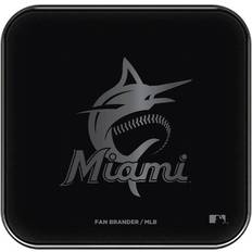 Fan Brander Miami Marlins Fast Charging Glass Wireless Charge Pad