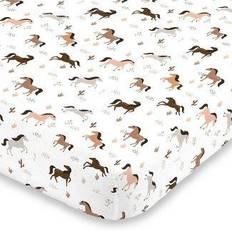 NoJo Desert Horse Sunset Mini Crib Sheet 24x38"