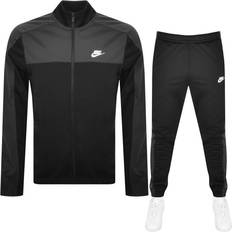 Nike Grey Jumpsuits & Overalls Nike Sportswear Sport Essentials Tracksuit Men - Black