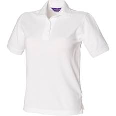 White - Women Polo Shirts Henbury Women's 65/35 Polo Shirt - White