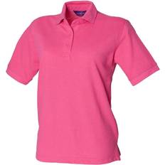 Henbury Women's 65/35 Polo Shirt - Fuchsia