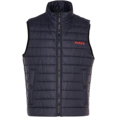 Hugo Boss Red Outerwear Hugo Boss Bentino Gilet Vest - Blue