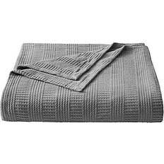 Nautica Rope Stripe Blankets Grey (228.6x228.6cm)