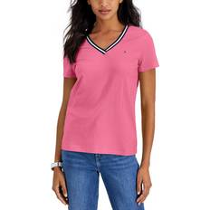 Tommy Hilfiger V-Neck T-shirt - Bubblegum