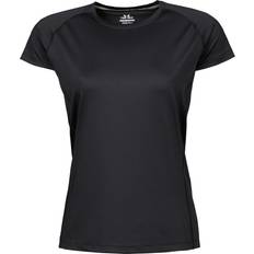 Tee jays Women's Cool Dry Short Sleeve T-Shirt - Black