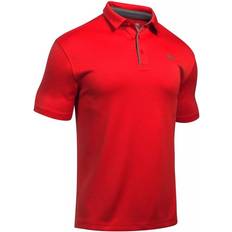 Fitness & Gym - S Polo Shirts Under Armour Tech Polo Shirt Men - Red/Graphite