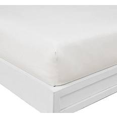 Nautica Solid 180-Thread-Count Bed Sheet White (203.2x99.06cm)