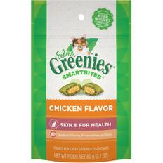 Greenies SmartBites Healthy Skin & Fur Cat Treats Chicken Flavor 0.059kg