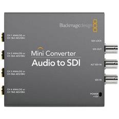 Plug & Play D/A Converter (DAC) Blackmagic Design Mini Converter Audio to SDI 2