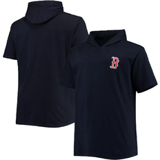 Profile Boston Red Sox Short Sleeve Hoodie T-shirt - Navy