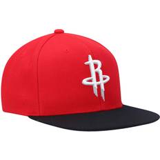 Mitchell & Ness Houston Rockets Team Two-Tone 2.0 Snapback Hat Men - Red/Black