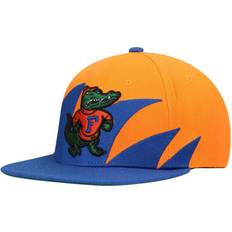 Mitchell & Ness Florida Gators Sharktooth Snapback Hat Men - Royal/Orange