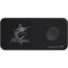 Fan Brander Miami Marlins Glass Wireless Charge Pad