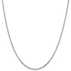 Quality Gold Round Open Link Chain - Silver