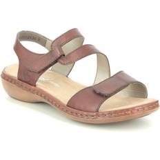 Rieker Women Sandals Rieker 659C7 - Tan