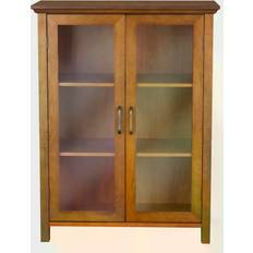 Elegant Home Fashions Avery Glass Cabinet 66x86.4cm