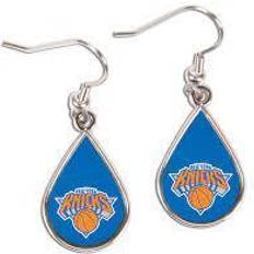 WinCraft New York Knicks Tear Drop Dangle Earrings