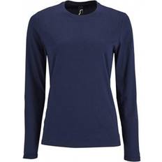 Sols Imperial Long Sleeve T-shirt - French Navy