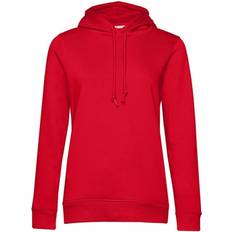 B&C Collection Women's Organic Hoodie - Red