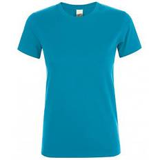 Sol's Regent Short Sleeve T-shirt - Aqua