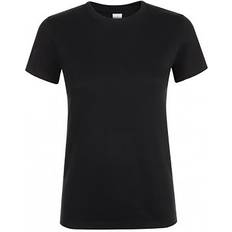 Sol's Regent Short Sleeve T-shirt - Deep Black