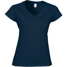 Gildan Soft Style Short Sleeve V-Neck T-shirt - Navy