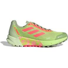 Men - Red Running Shoes adidas Terrex Agravic Flow 2.0 GTX M - Pulse Lime/Turbo/Cloud White