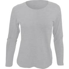 Sol's Majestic Long Sleeve T-shirt - Grey Marl