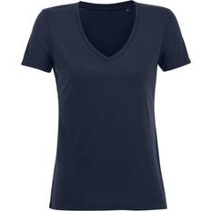 Sol's Motion V Neck T-shirt - French Navy