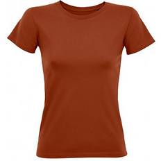 Sol's Regent Fit Short Sleeve T-shirt - Terracotta