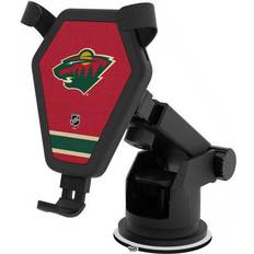 Strategic Printing Minnesota Wild Stripe Wireless Car Charger