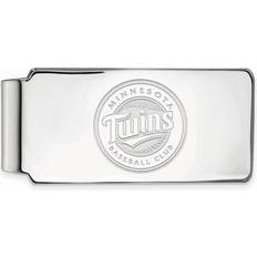 LogoArt Minnesota Twins Sterling Silver Money Clip