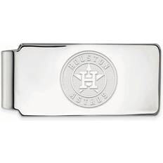 LogoArt Houston Astros Sterling Silver Money Clip