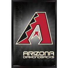 Trends International Arizona Diamondbacks Framed Logo Poster