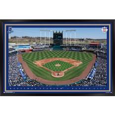 Trends International Kansas City Royals Team Field Framed Poster
