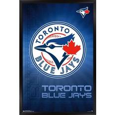 Trends International Toronto Blue Jays Framed Logo Poster