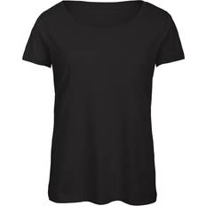 B&C Collection Women's Triblend Short-Sleeved T-shirt - Black