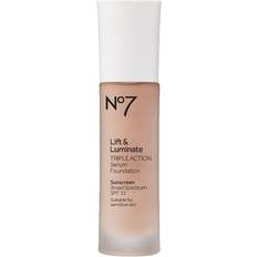 No7 Lift & Luminate Triple Action Serum Foundation SPF15 Sandalwood