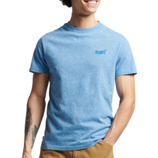 Superdry Men T-shirts Superdry Vintage Logo Embroidered T-shirt - Blue