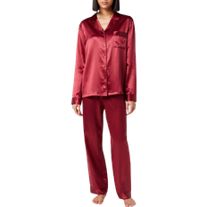 Silk Underwear ESPA Freya Silk Pyjamas - Claret Rose