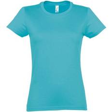 Sol's Women's Imperial Round Neck T-shirt - Atoll Blue