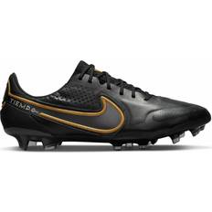 48 ½ - Firm Ground (FG) Football Shoes Nike Tiempo Legend 9 Elite FG - Black/Anthracite/Metallic Gold/Metallic Dark Grey