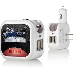 Strategic Printing New York Giants 2-in-1 Legendary Design USB Charger