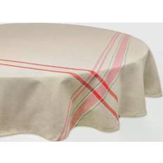 Red Tablecloths Design Imports French Stripe Tablecloth Red (177.8x177.8cm)