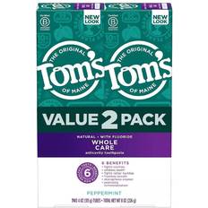 Tom's of Maine Whole Care Peppermint 2-pack