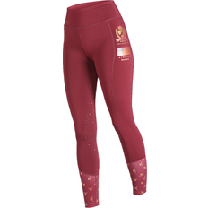 Red - Women Leggings Shires Aubrion Team Riding Tights Women