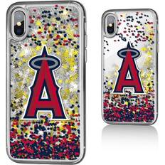 Strategic Printing Los Angeles Angels iPhone X/Xs Glitter Case