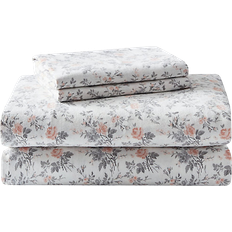 Laura Ashley Rosalie Bed Sheet Grey (243.84x167.64cm)