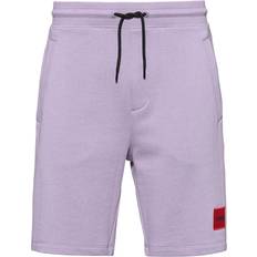 HUGO BOSS Logo Patch Relaxed Fit Shorts - Light/Pastel Purple